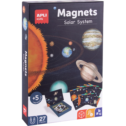 APLI kids Magnetspiel "Sonnensystem", 27 Magnets