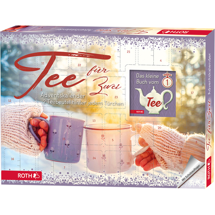 ROTH Tee-Adventskalender fr Zwei, bestckt