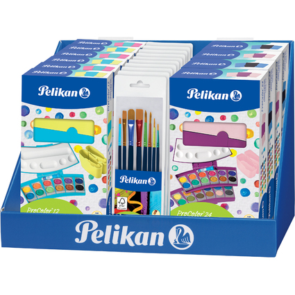 Pelikan Schulmodul: Deckfarbkasten ProColor / Pinsel