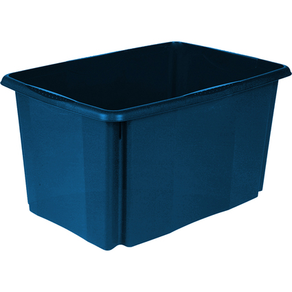 keeeper Aufbewahrungsbox "emil eco", 45 Liter, eco-blue