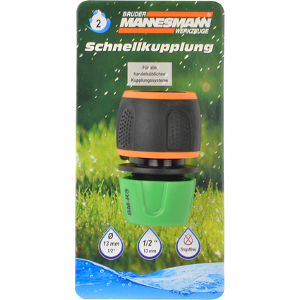 BRDER MANNESMANN Schlauchkupplung, 1/2"