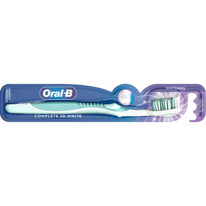 Oral-B Zahnbrste Complete 3D White 35, mittel