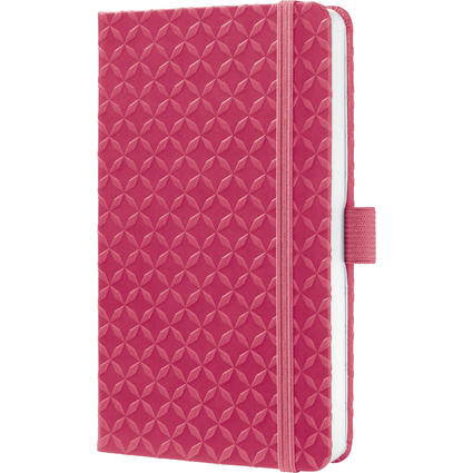 sigel Notizbuch Jolie Flair, Kunstleder, DIN A6, fuchsia