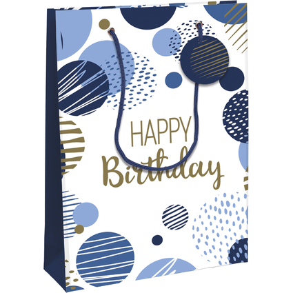 Clairefontaine Geschenktte "Happy Birthday blau", mittel