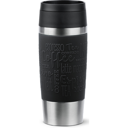 emsa Isolierbecher TRAVEL MUG Classic, 0,36 L., schwarz