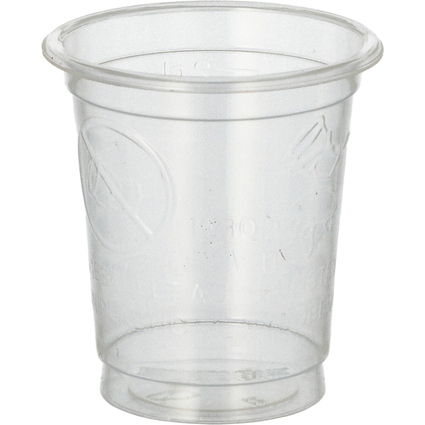 PAPSTAR Kunststoff-Schnapsglas "pure", 2 cl, transparent