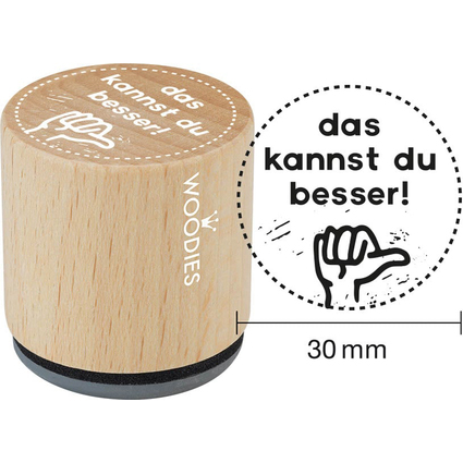 COLOP Motiv-Stempel Woodies "das kannst du besser"