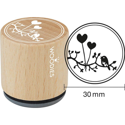 COLOP Motiv-Stempel Woodies "Herzballons"