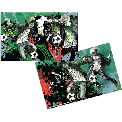HERMA Schreibunterlage "Street Soccer", (B)550 x (H)350 mm