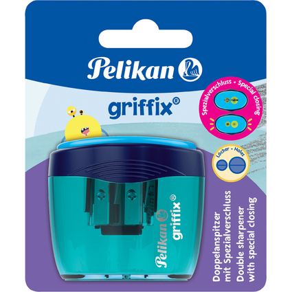 Pelikan giffix Doppel-Spitzdose, auf Blisterkarte