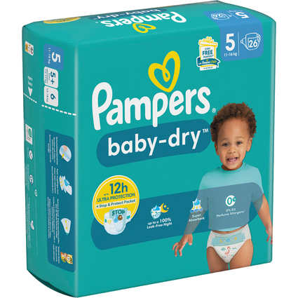 Pampers Windel Baby Dry, Gre 5 Junior, Single Pack