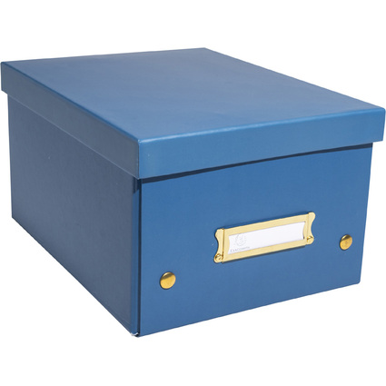 EXACOMPTA Ablagebox Neo Deco, DIN A5+, blau