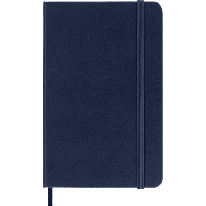 MOLESKINE Notizbuch, P/A6, blanko, Hardcover, blau