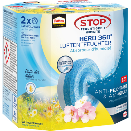 Pattex Nachflltabs AERO 360 Grad "Wildblumenwiese"