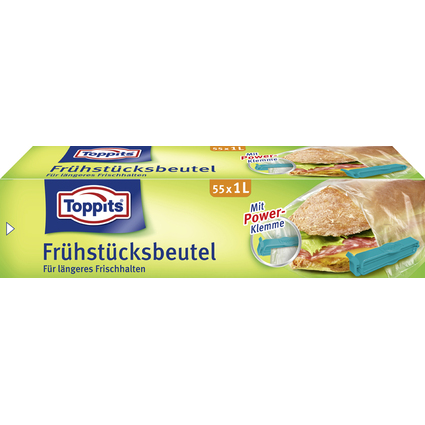 TOPPITS Frhstcksbeutel, 55 x 1 Liter