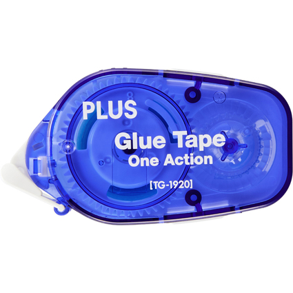 PLUS JAPAN Kleberoller One Action TG-1920, 8,4mm x 8m, blau