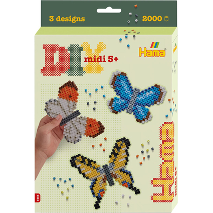 Hama Bgelperlen midi "Schmetterlinge", Geschenkpackung