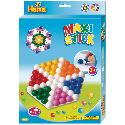 Hama Maxi Stick Stecker "Sechseck", Geschenkpackung