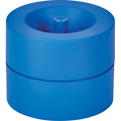 MAUL Klammernspender MAULpro Recycling, rund, blau