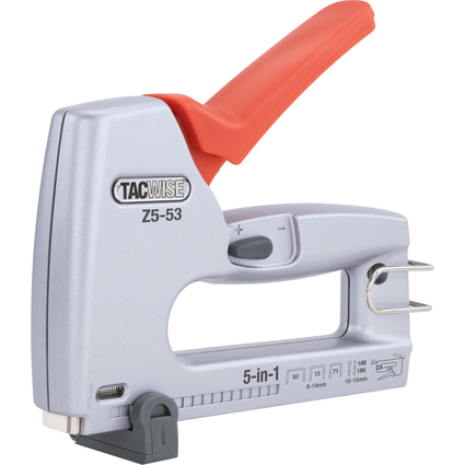 TACWISE Tacker/Nageltacker Z5-140 (5-in-1), silber/orange