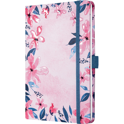 sigel Notizbuch Jolie Beauty "Loose Floral Pink", DIN A5