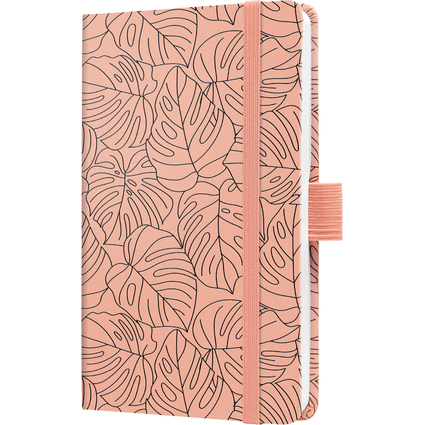 sigel Taschenkalender Jolie Beauty 2025 "Rose Monstera", A6