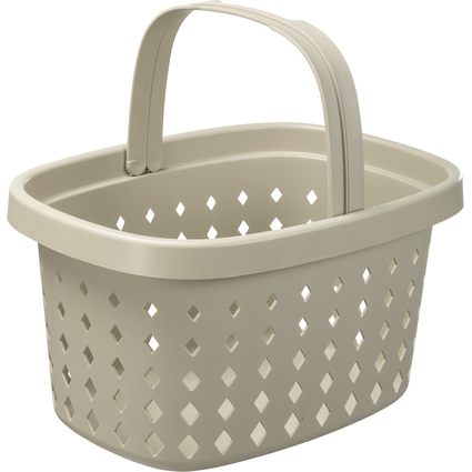 NHG Einkaufskorb SEOUL BASKET, PP, 16 Liter, beige