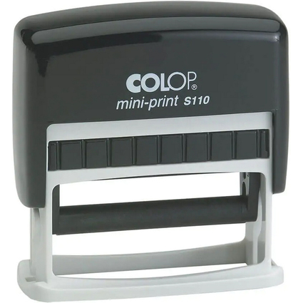 COLOP Textstempel Mini-Print S110, schwarz