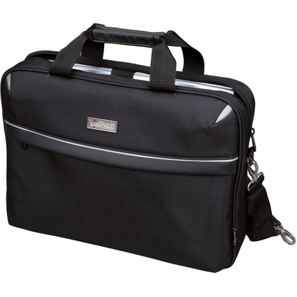 LiGHTPAK Notebook-Tasche SIERRA, Polyester, schwarz