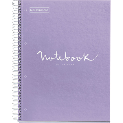 MIQUELRIUS Collegeblock "Notebook EMOTIONS", DIN A4,lavendel