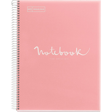 MIQUELRIUS Collegeblock "Notebook EMOTIONS", DIN A4, koralle