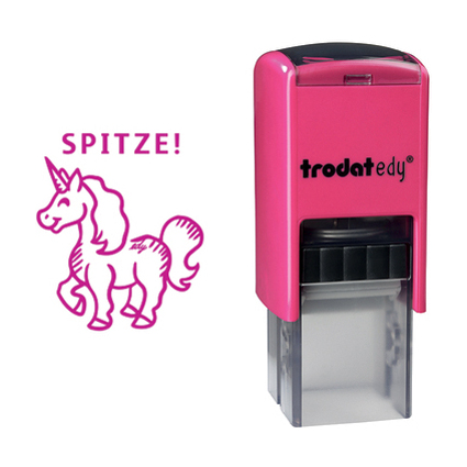 trodat Motivationsstempel Edy "Einhorn", pink