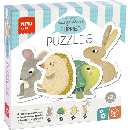 APLI kids Puzzle "My first Tierbabys", 12 Teile