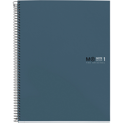 MIQUELRIUS Collegeblock "Notebook THE ORIGINAL", DIN A4,blau