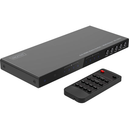 DIGITUS 4x2 HDMI Matrix Switch / Multi-Viewer, 4K/30Hz