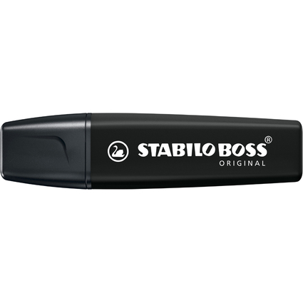 STABILO Textmarker BOSS ORIGINAL Marker, schwarz