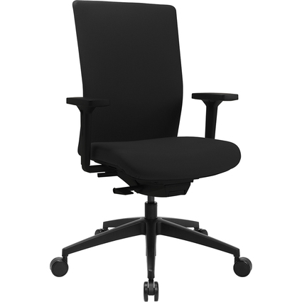 Topstar Brodrehstuhl "Sitness Airwork G", schwarz / schwarz