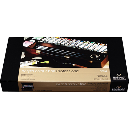 ROYAL TALENS REMBRANDT Acrylfarbe BOX PROFESSIONAL