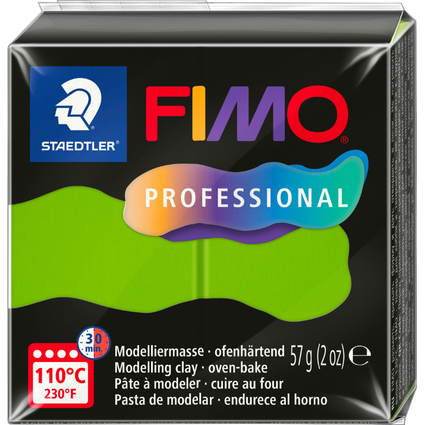 FIMO PROFESSIONAL Modelliermasse, ofenhrtend, 57 g,hellgrn