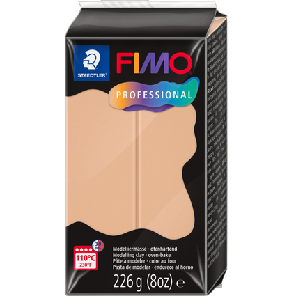 FIMO PROFESSIONAL Modelliermasse, ofenhrtend, 226 g, sand