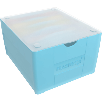 Oxford Lernkartei "Flashbox", pastellblau, unbestckt