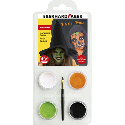 EBERHARD FABER Schminkset Halloween Krbis/Hexe