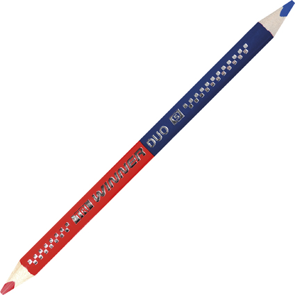 EBERHARD FABER Silbentrennstift TRI WINNER, rot/blau