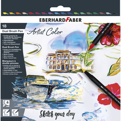 EBERHARD FABER Doppelfasermaler Artist Color Dual Brush Pen