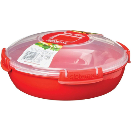 Sistema Mikrowellendose MICROWAVE, 1,29 Liter, rot