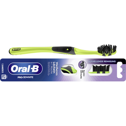 Oral-B Zahnbrste Pro-3D White Aktivkohle 40, mittel