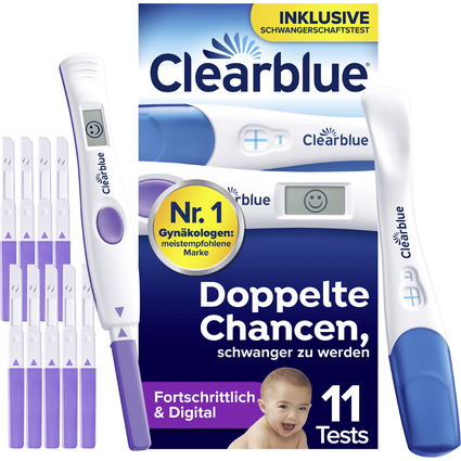 Clearblue Kinderwunsch-Kit "Schneller Schwanger werden"