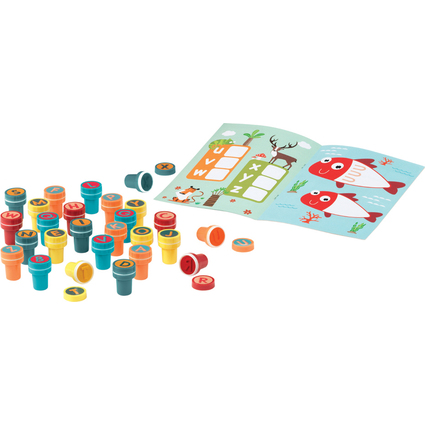 Maped Creativ Motivstempel-Set "ALPHABET", im Koffer