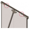 FRANKEN Blockhalter fr Flipchart EL-FC