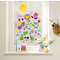 folia Fensterfolie, 230 x 330 mm, farbig sortiert